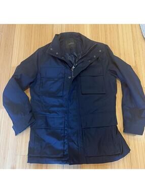 Marc New York Andrew Marc Navy Blue Field Jacket